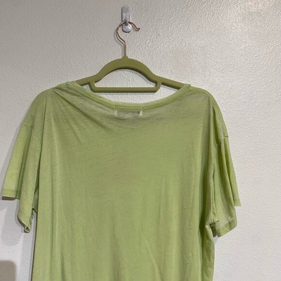 Wildfox Margarita Green Burnout Manchester Tee Sz S NWT - Picture 9 of 12